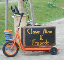 Clown Nino und seine Freunde.