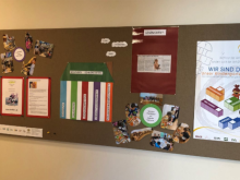 Unsere neue Anschlagtafel