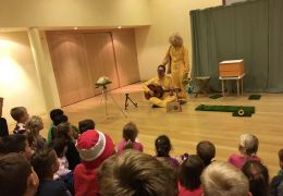 Klimaclowns im Kindergarten Hüttau FOTO: Julia Frahndl