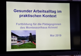 BVA Pädagoginnengesundheit Foto: KG Krimml