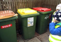 Mülltrennung - kinderleicht?! Foto: Christina Rosner Mülltrennung - kinderleicht?!