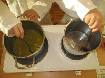 Fett- und Wasserphase, Foto: Rosner Christina