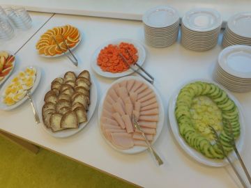 liebevoll gerichtete Jause, Foto von Ingrid Vordermaier