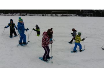 Kindergarten Abtenau: "Schneeschuh wandern"