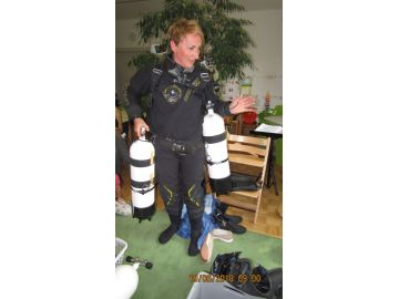 Wo kommen die Pressluftflaschen hin?