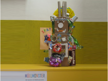Unser Müllmonster Foto: Christina Rosner