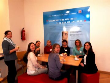 Pause und Vernetzung, Foto: Maud Bukovics