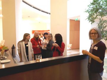 Pause und Vernetzung, Foto: Maud Bukovics