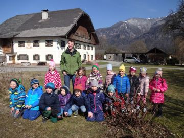 Ein großes Dankeschön an Schafbauer Josef Foto: KG St.Gilgen