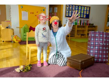 Clowndoctor Blödl mit Selina