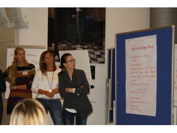 Präsentation der Ergebnisse der Gruppenarbeit; FOTO: Aistleitner