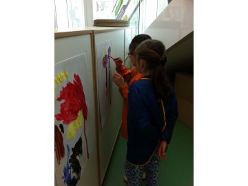 Ein neues Atelier im Kindergarten Neue Heimat