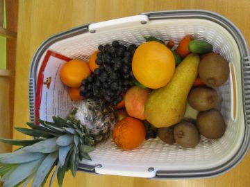 Unser OBSTKORB Foto: Monika Lohninger-Nocker