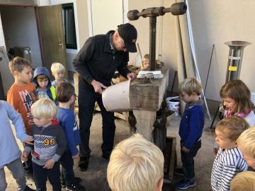 die alte Apfelpresse Foto:Schnöll