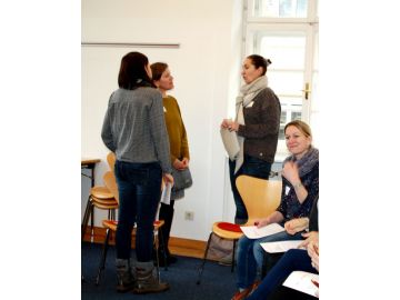 Pausengespräche Foto: AVOS Maud Bukovics