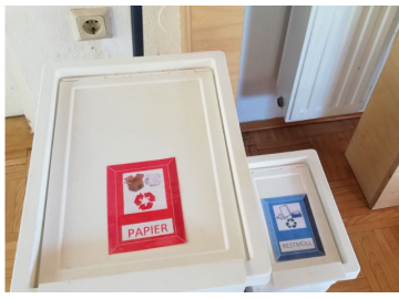 Unsere Mülleimer Foto: Claudia Schwertl