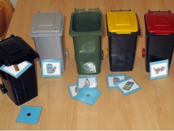 Müll trennen kinderleicht Foto: Christina Rosner