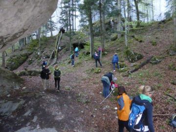 Wir verstecken unsere Vorräte