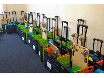 so schaut´s aus, wenn die Kisten startklar sind ....Foto: Bukovics